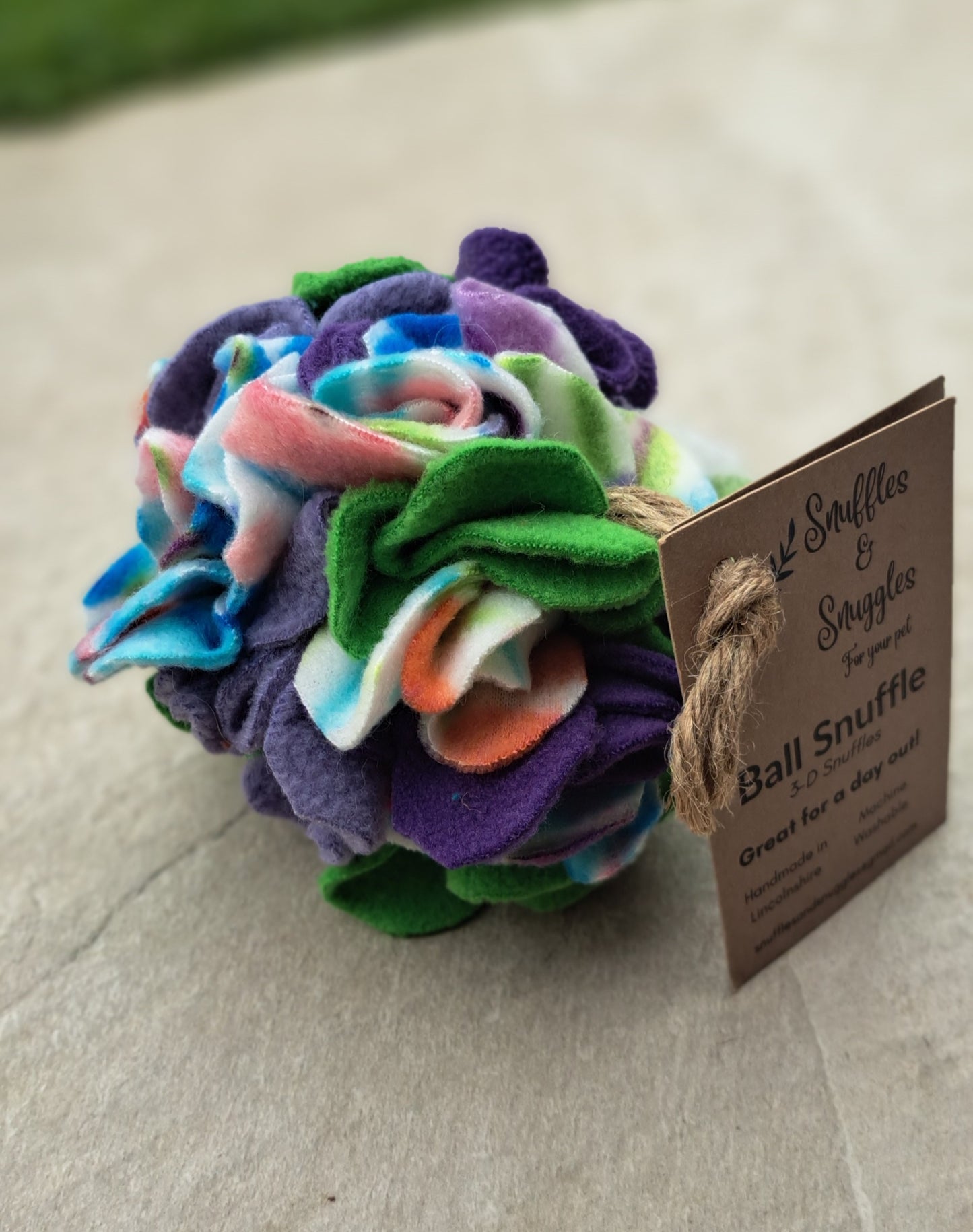 Enrichment Toy - Snuffle Ball Micro 4inch Purple