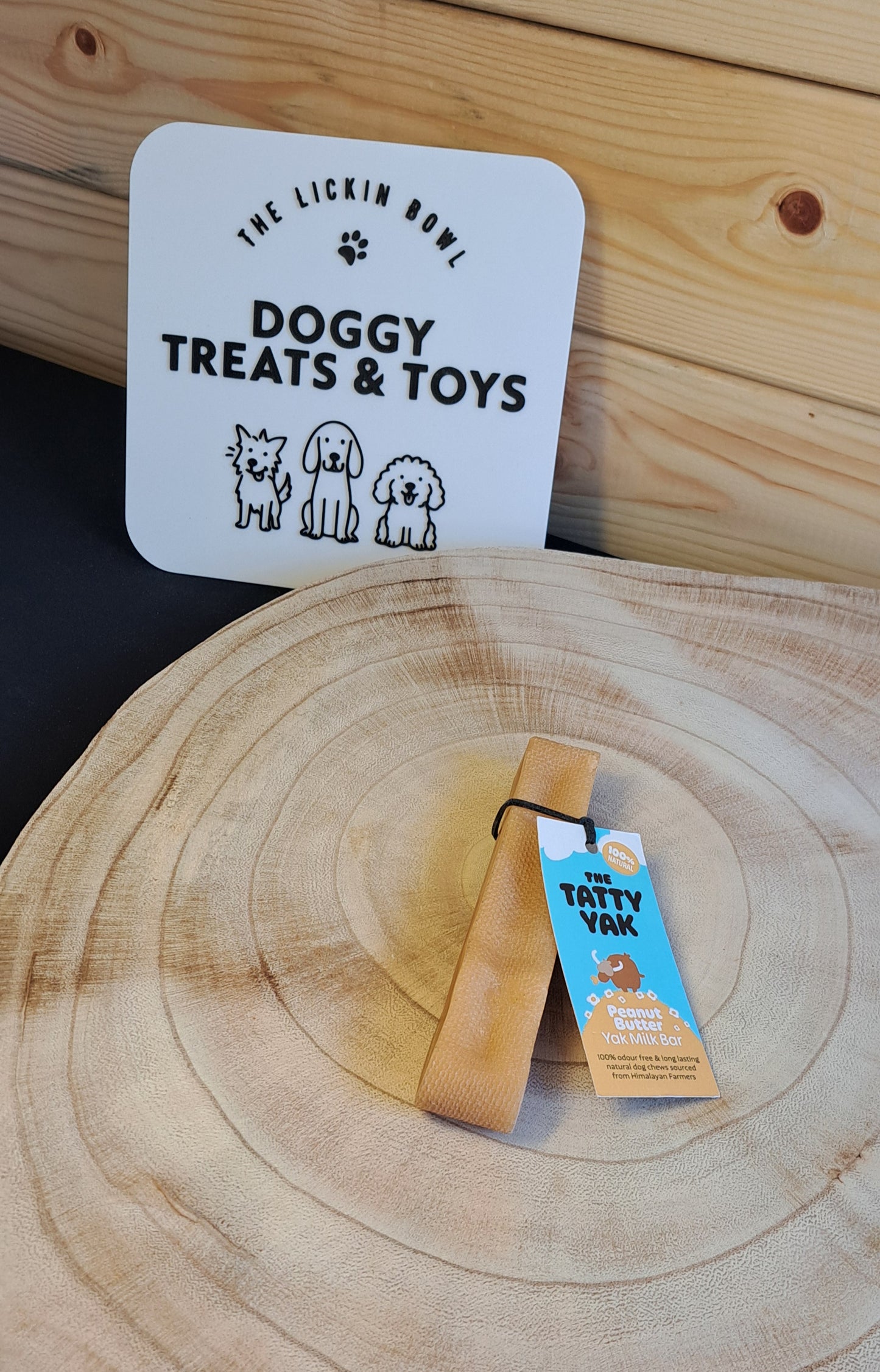 Yak Chew - The Tatty Yak - Peanut Butter Medium