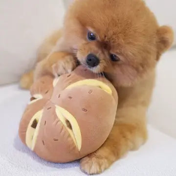 Enrichment Toy -  Cheesy Bread Pups & Bubs