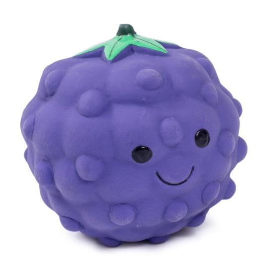 Toys - Petface Foodie Faces Latex Toy - Blackberry | Small