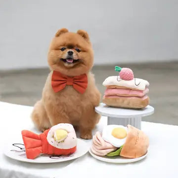 Enrichment Toy - Strawberry Mille-Feuille Pups & Bubs