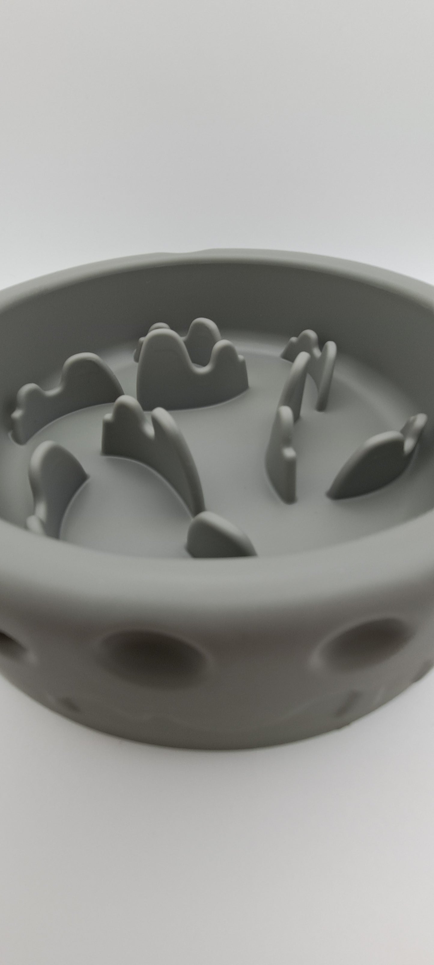 Slow Feeder Bowl - Grey