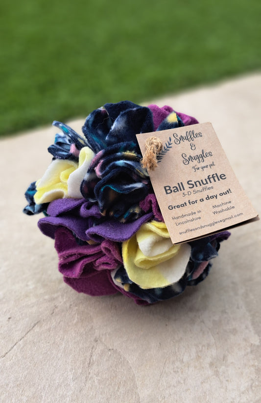 Enrichment Toy - Snuffle Ball 6inch Purple