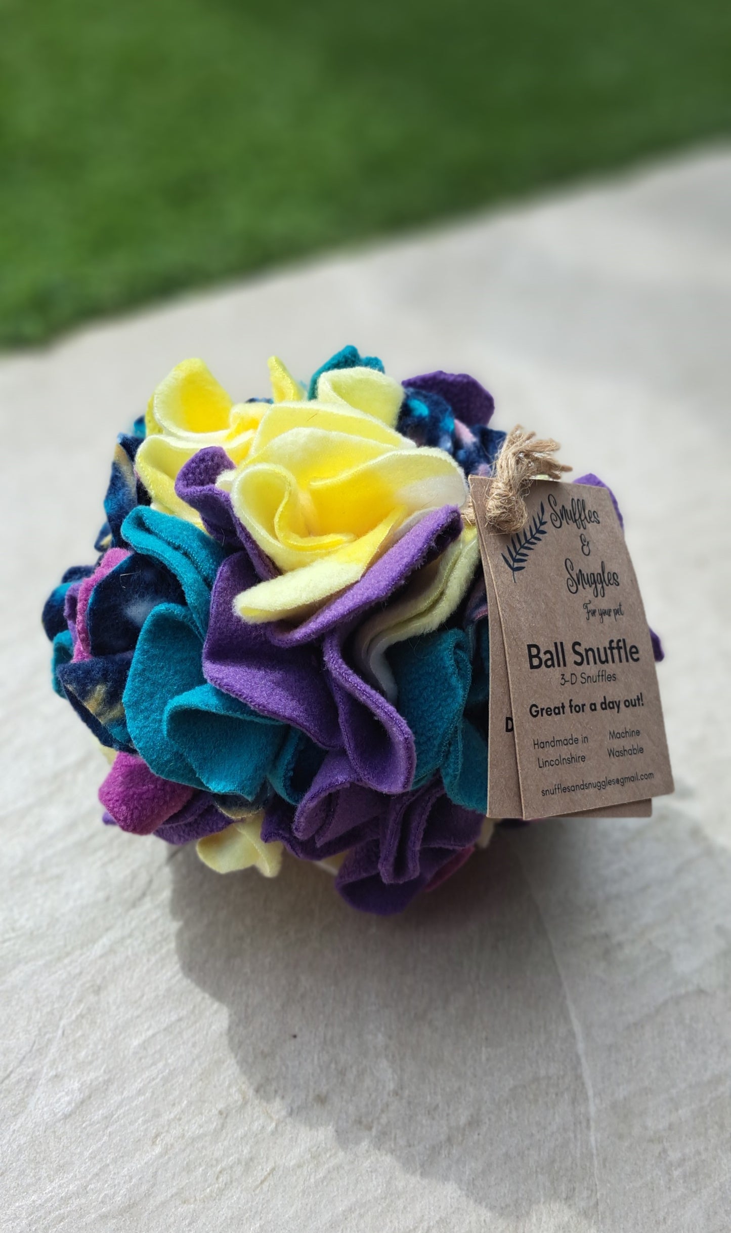 Enrichment Toy - Snuffle Ball 6inch Purple