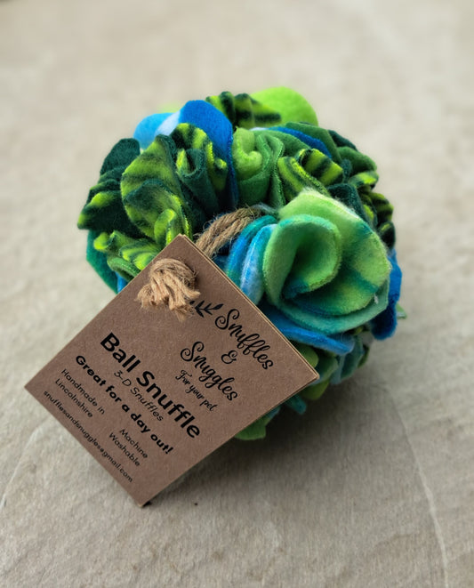 Enrichment Toy - Snuffle Ball Micro 4inch Green