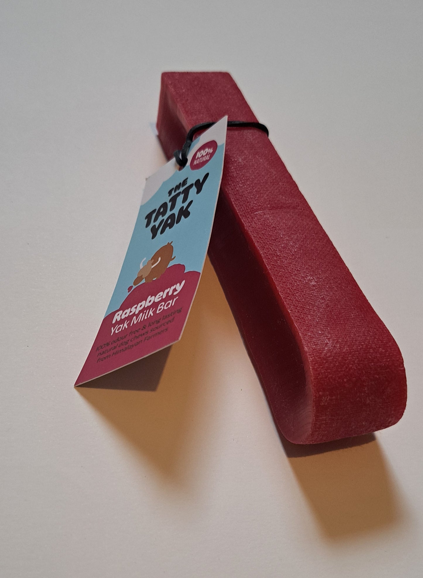 Yak Chew - The Tatty Yak - Raspberry Large