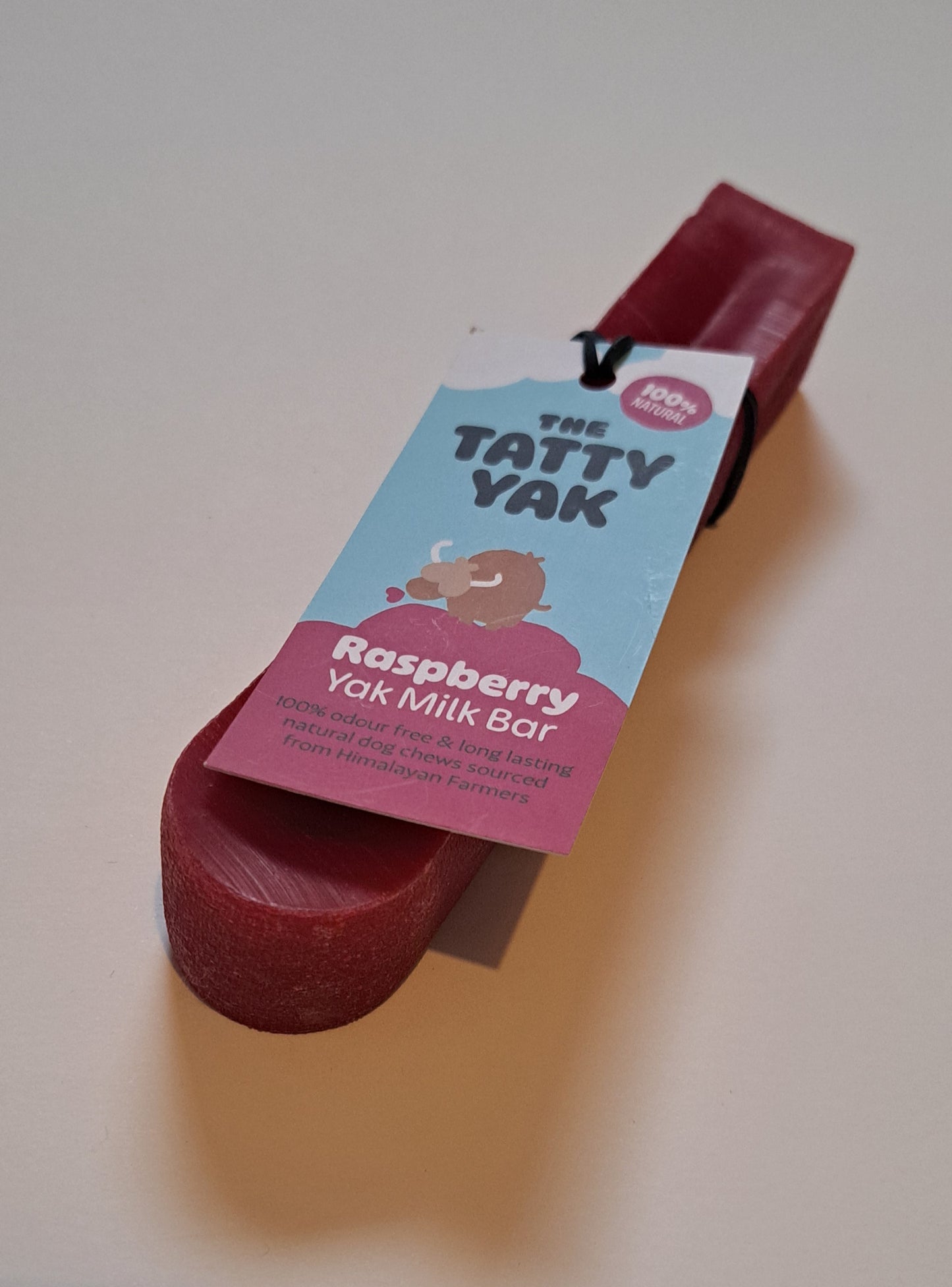Yak Chew - The Tatty Yak - Raspberry Large