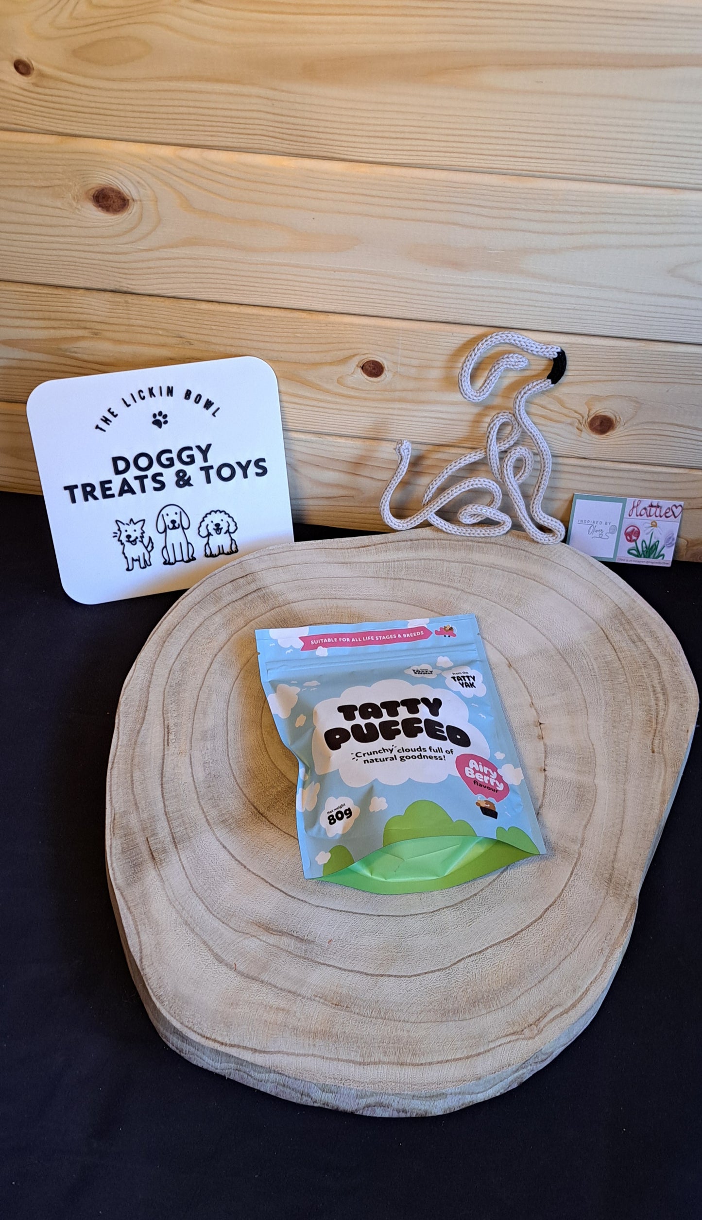 Yak Puffs - The Tatty Yak - Berry 80g