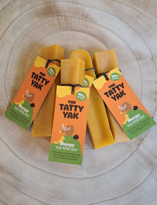 Yak Chew - The Tatty Yak - Mango Medium