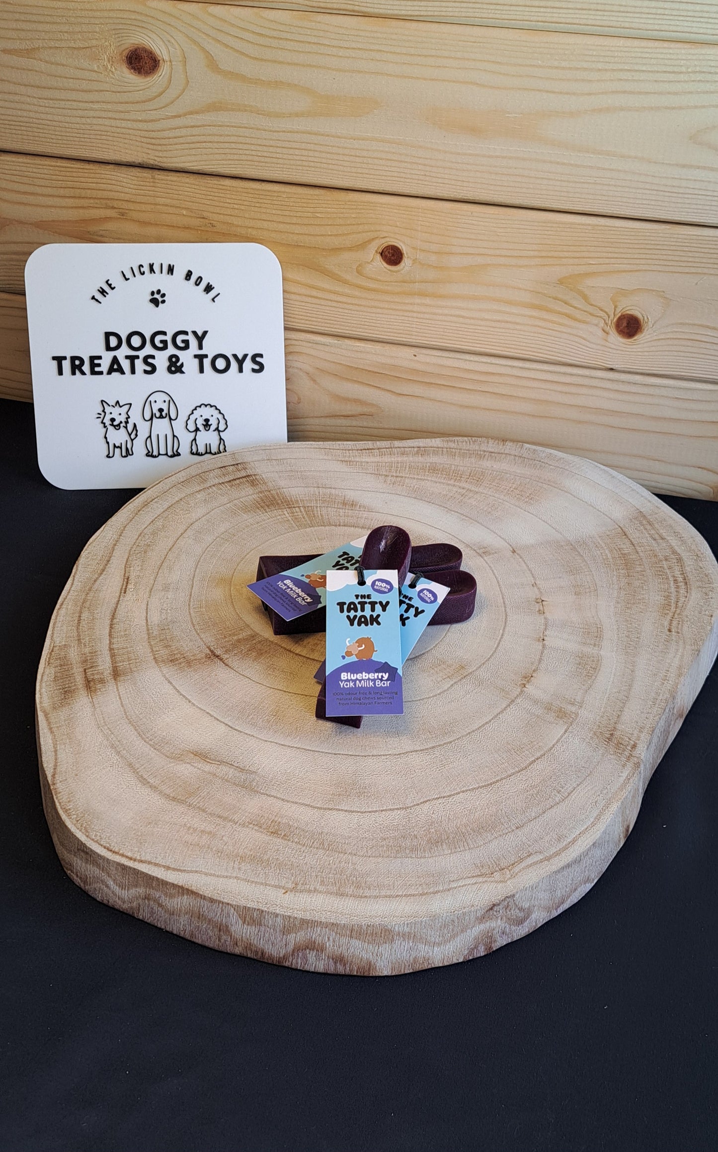 Yak Chew - The Tatty Yak - Blueberry Medium