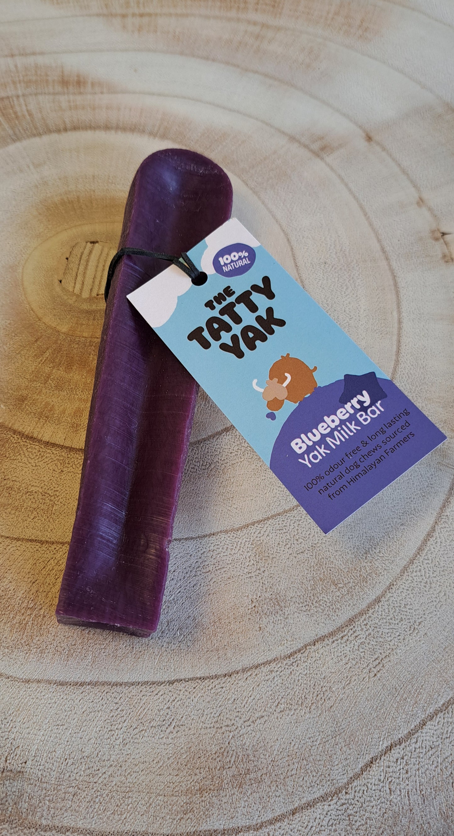 Yak Chew - The Tatty Yak - Blueberry Medium