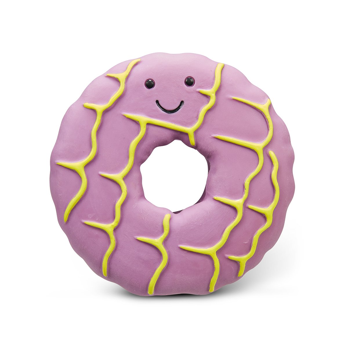Toys - Petface Foodie Faces Latex Toy - Iced Rind Biscuit