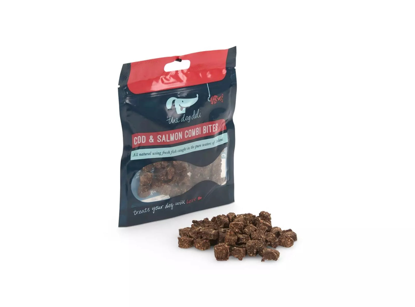 Dog Deli Cod & Salmon Combi Bites 60g