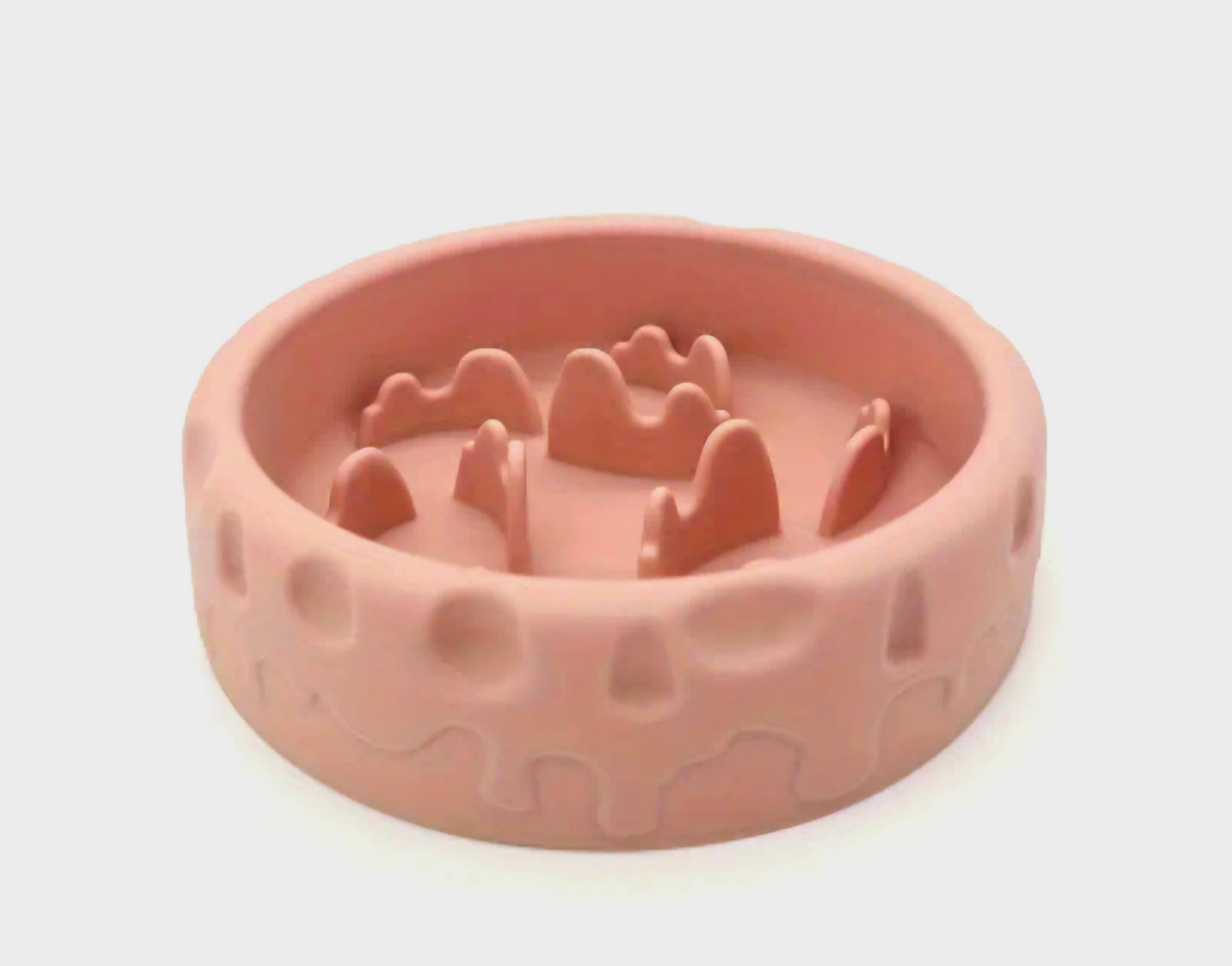 Slow Feeder Bowl - Pink