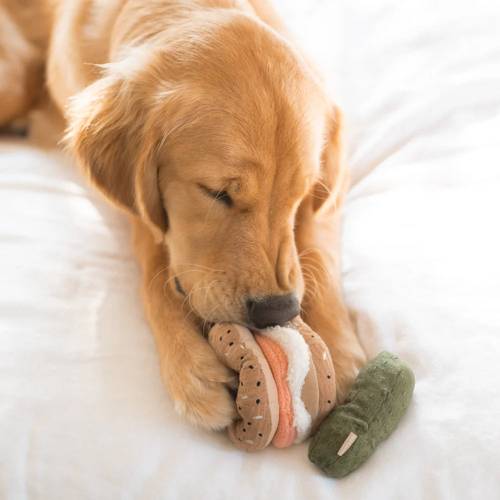 Enrichment Toy - Bagel + Pickle by Lambwolf Collective